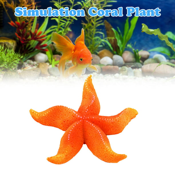 Starfish Aquarium Ornament Mini Goldfish Bowl Fish Tank Decor Accessory 6L